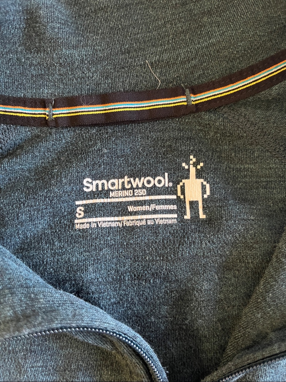 Smartwool Merino Wool Base Layer Size Small - Picture 3 of 10